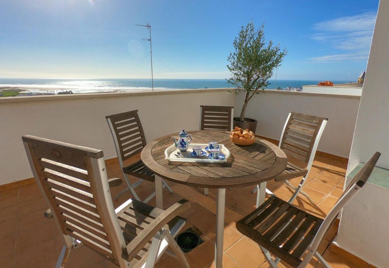 Terraza Trafalgar Apartamento Tipo Penthouse Con Enorme Terraza Y Vistas Al Mar Conil De La Frontera Esterno foto